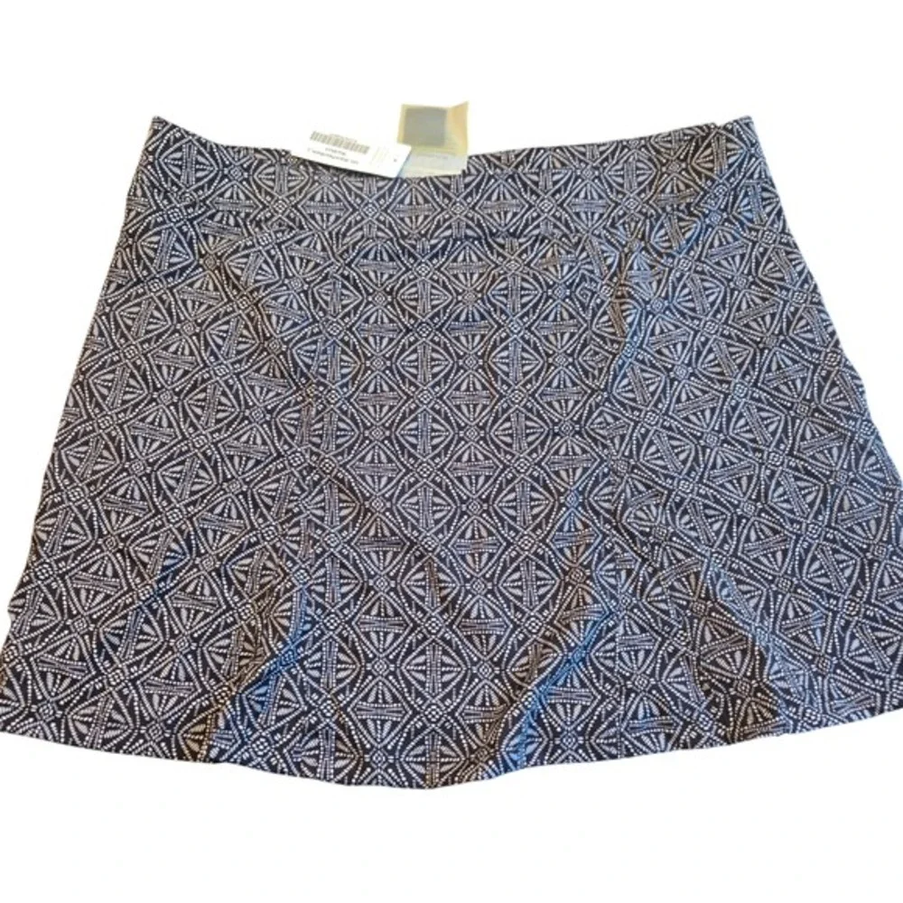 RipSkirt Hawaii‎ Black Pearl Batik Wrap Skirt Large NWT Quick Dry Beach Coverup